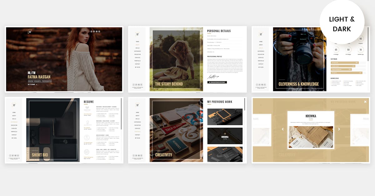 Just Me - Creative Portfolio HTML5 Template