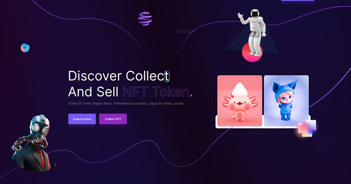 Nufti - NFT Marketplace HTML Template