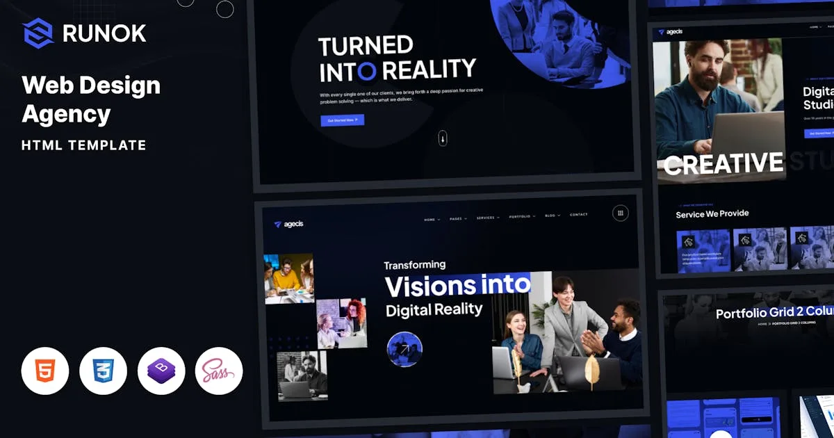 Runok - Web Agency HTML5 Template