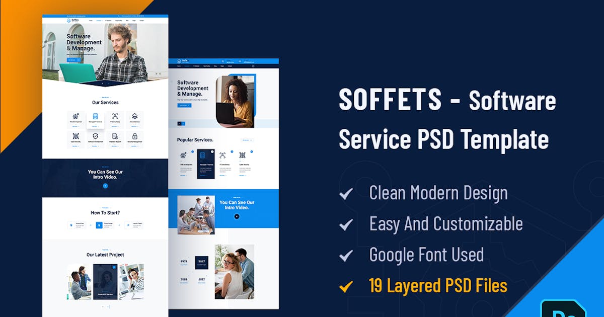 Soffets - Software and IT Service HTML Template