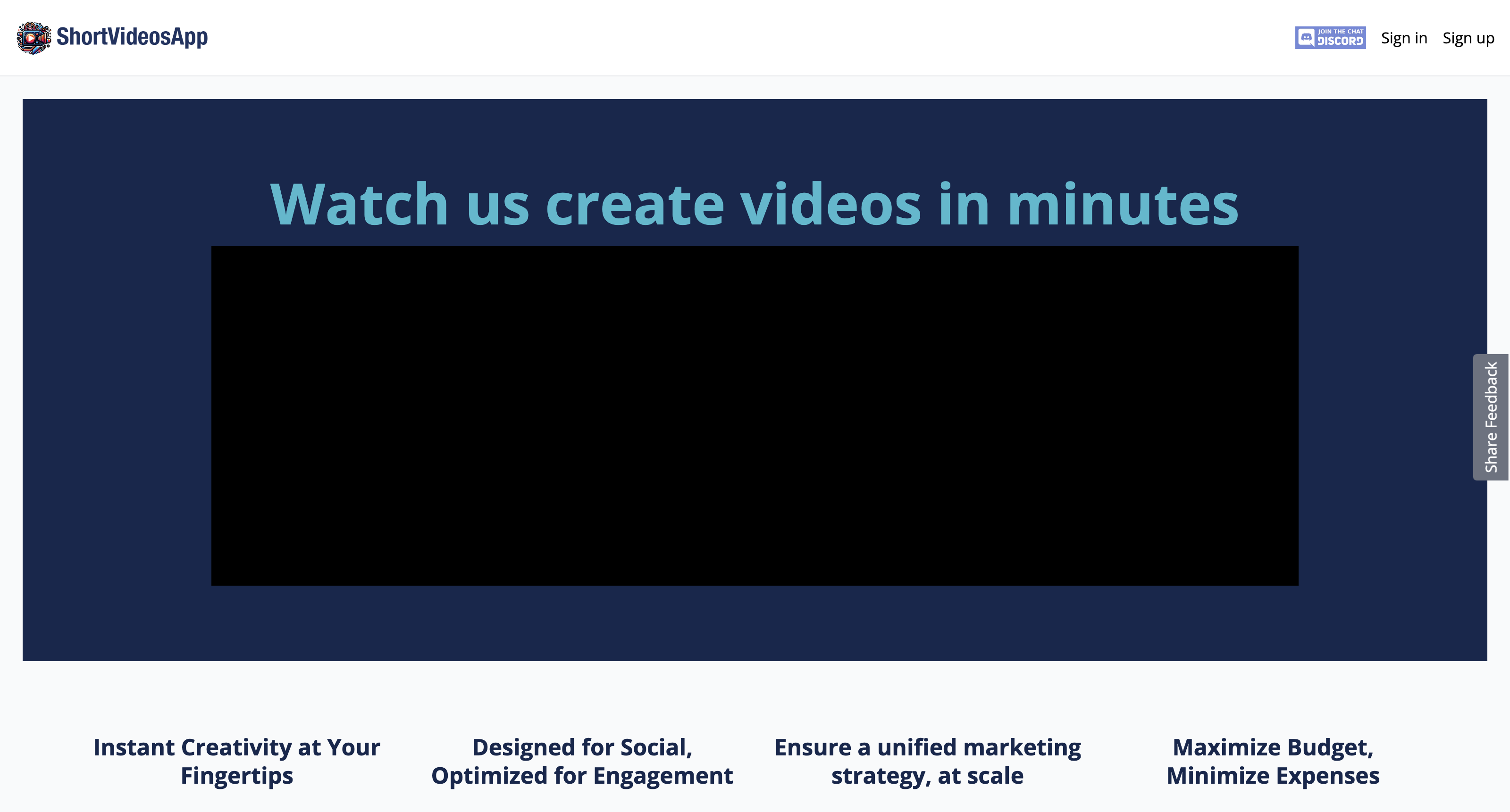 shortvideosapp.com | AI Short Videos for Events, Social Media, and Marketing