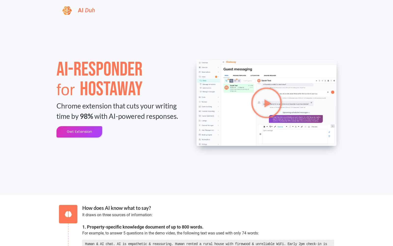 AI-Responder for HostAway - AI Duh