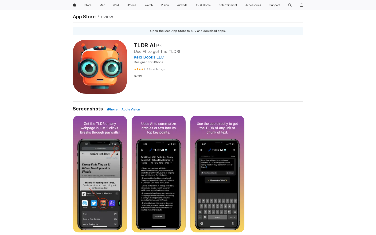 ‎TLDR AI