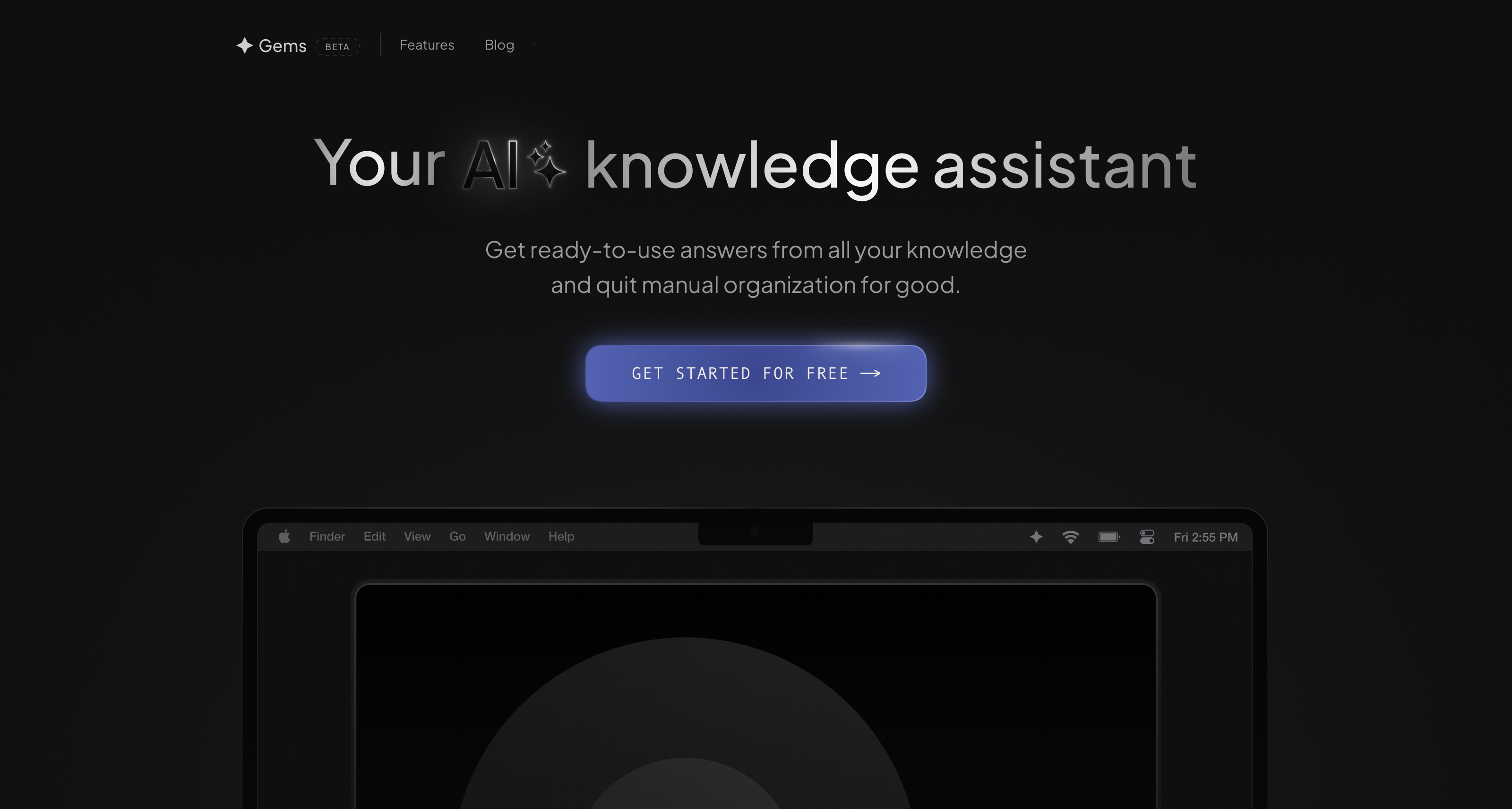 Your AI knowledge assistant
