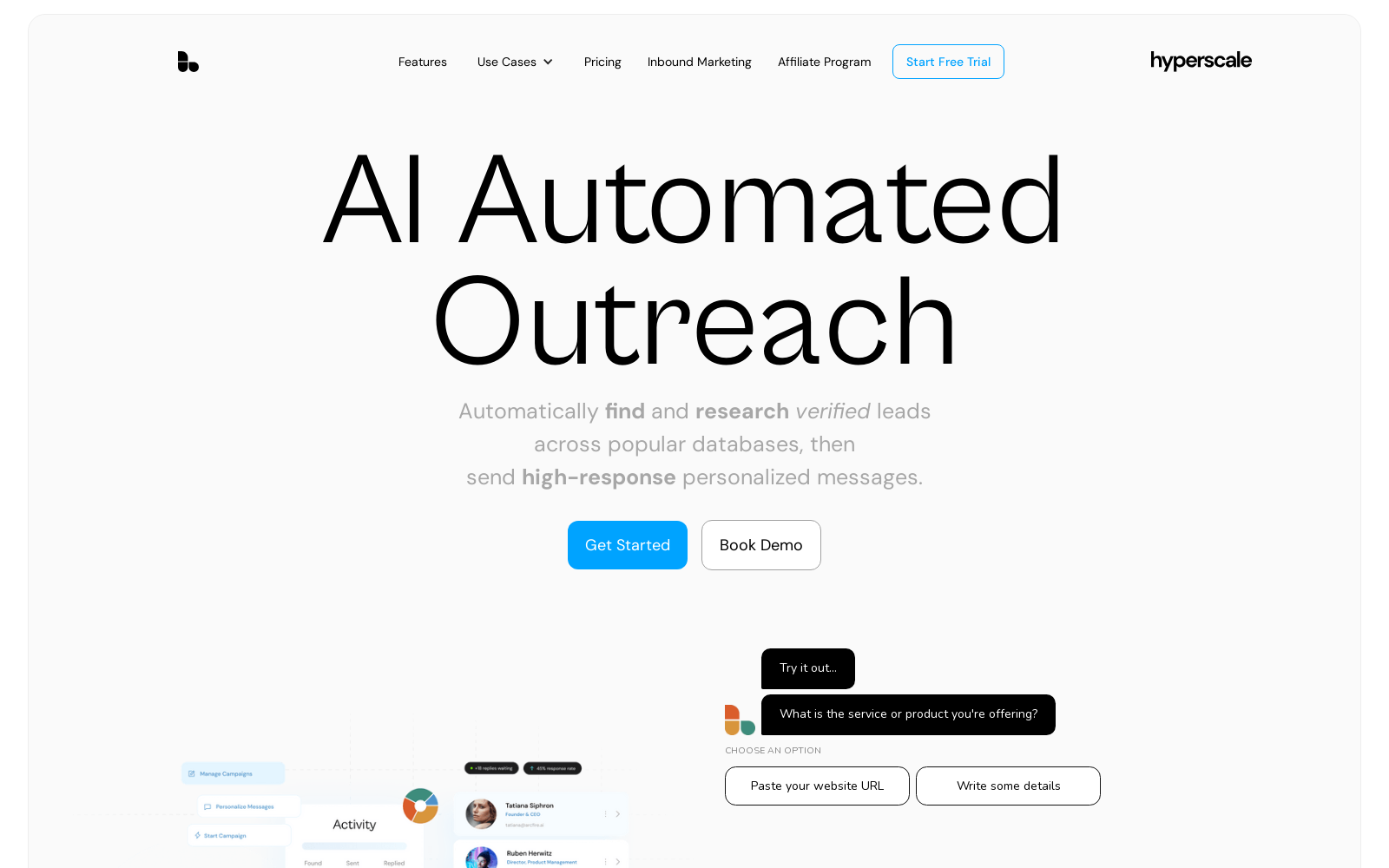Hyperscale | Automate Sales with AI