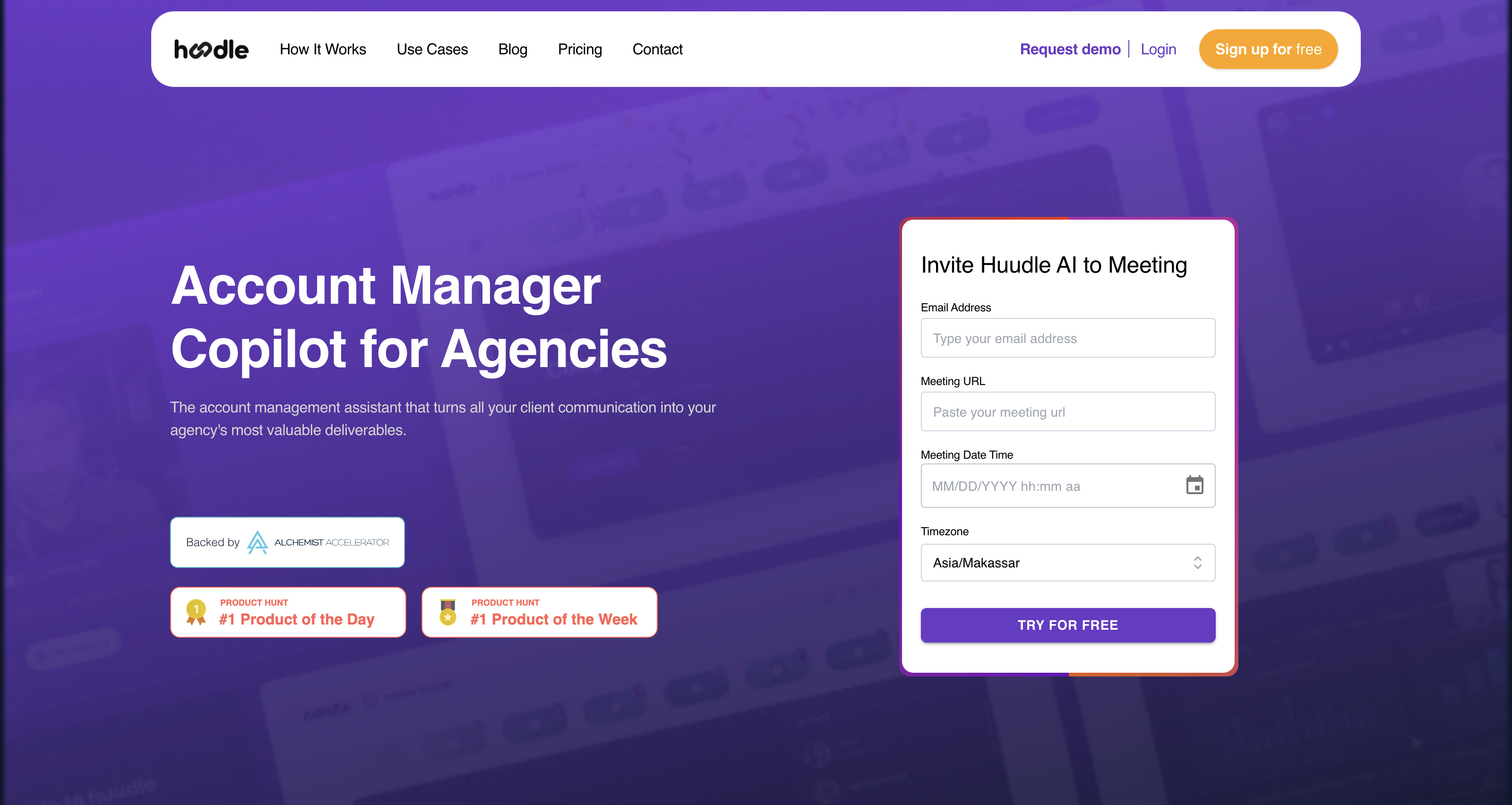 Account Manager Copilot for Agencies | Huudle