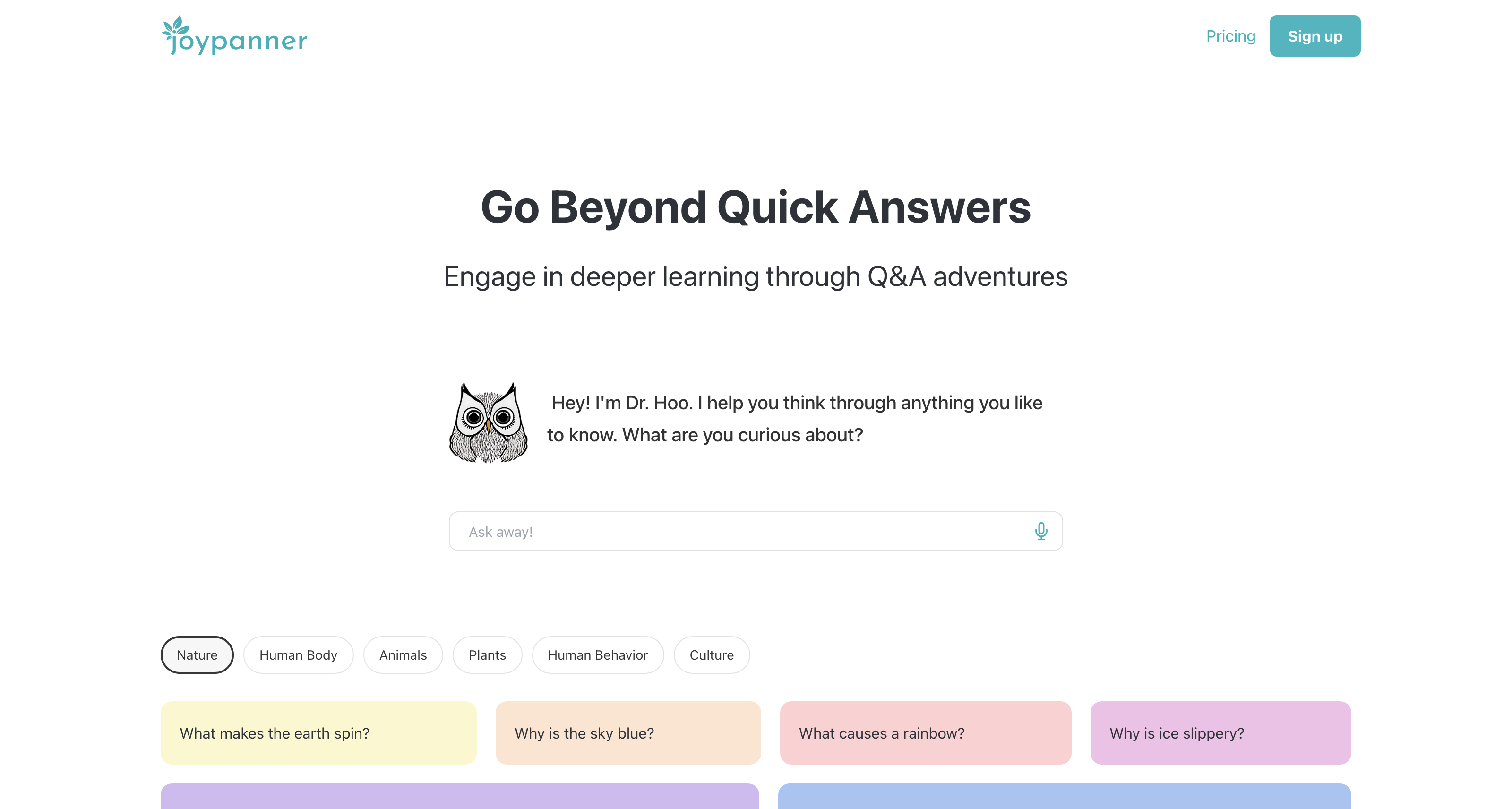 JoySchooler | Socratic AI Guide Helping Kids Engage in Deeper Learning