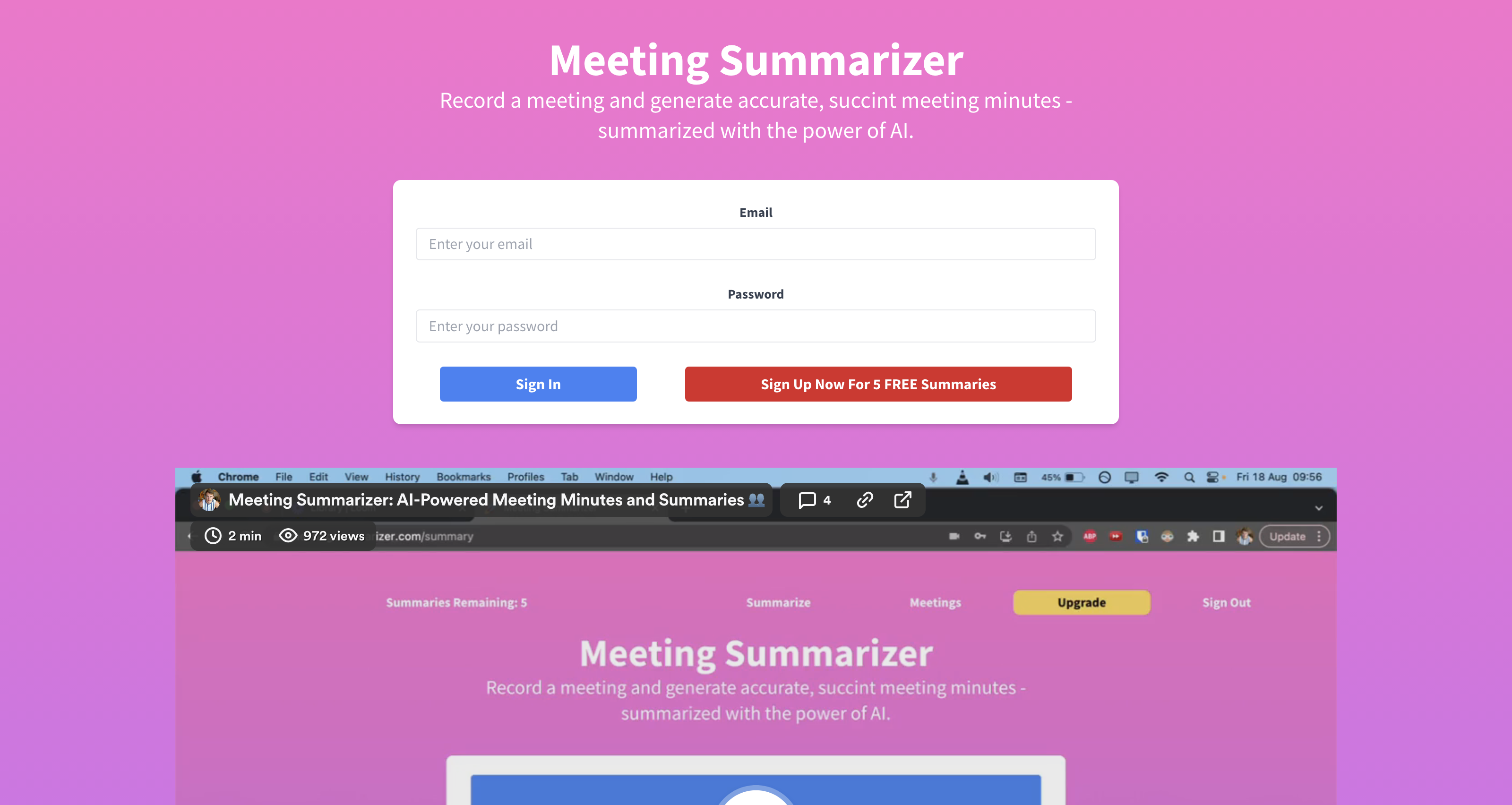 Meeting Summarizer