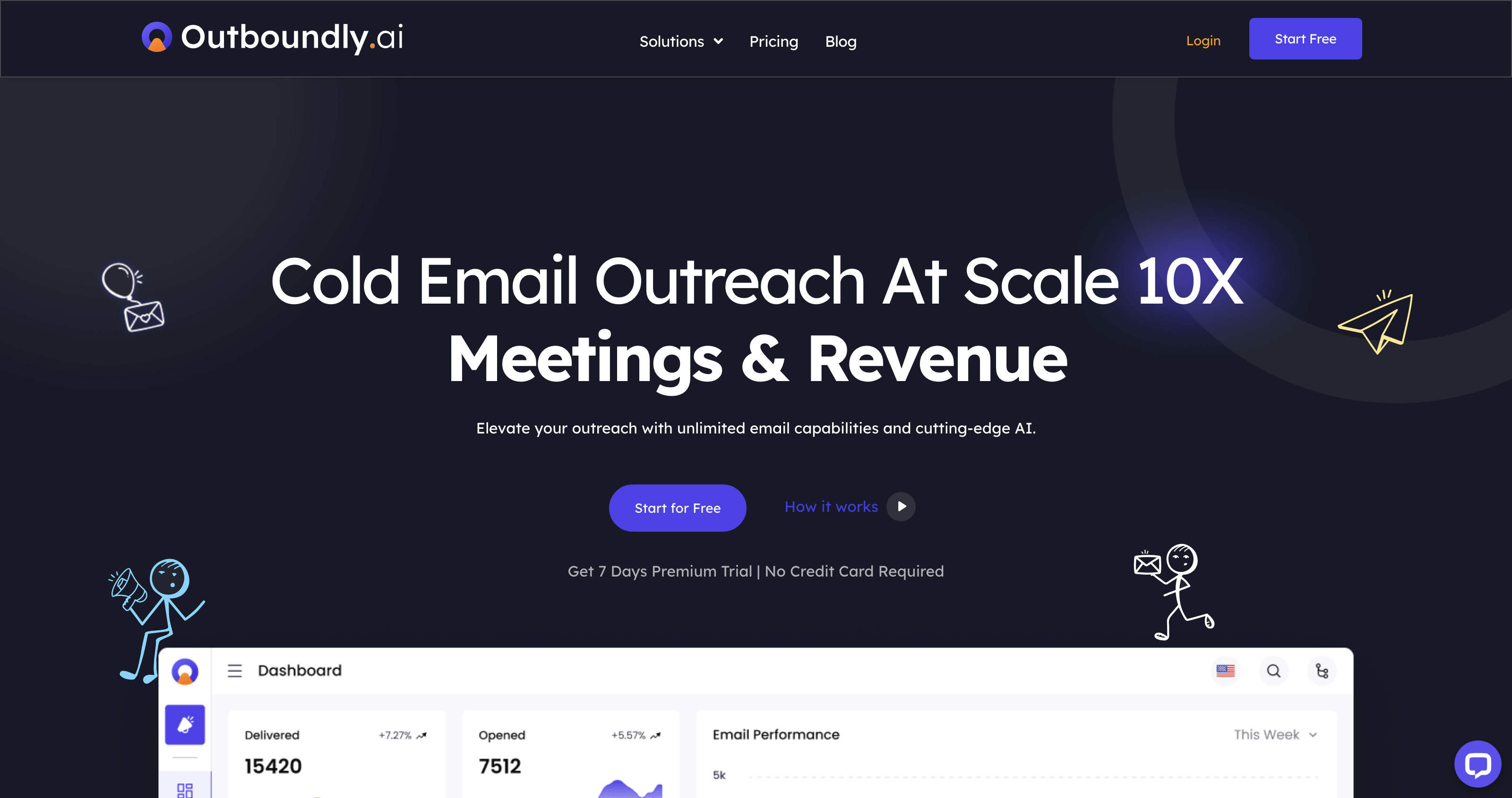 AI Powered Cold Email Outreach - Outboundly