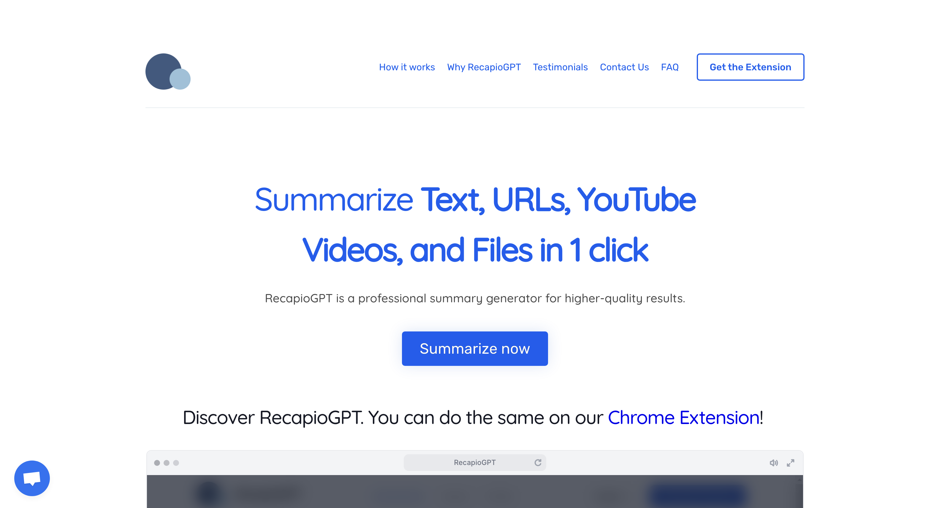 AI Bot Summarizer for your articles and PDFs