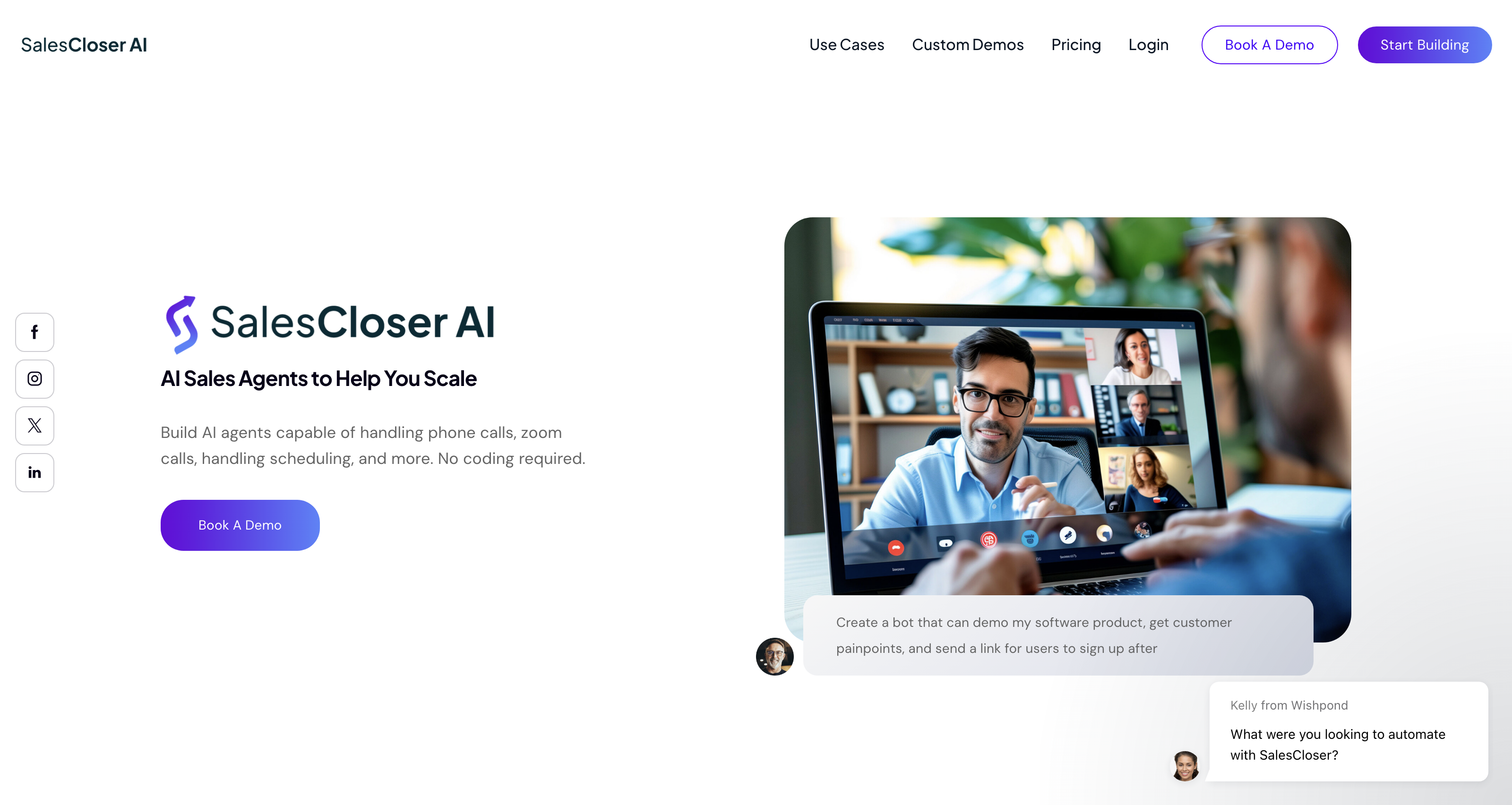 AI Sales Agent - AI Powered Sales Tool | Sales Closer AI