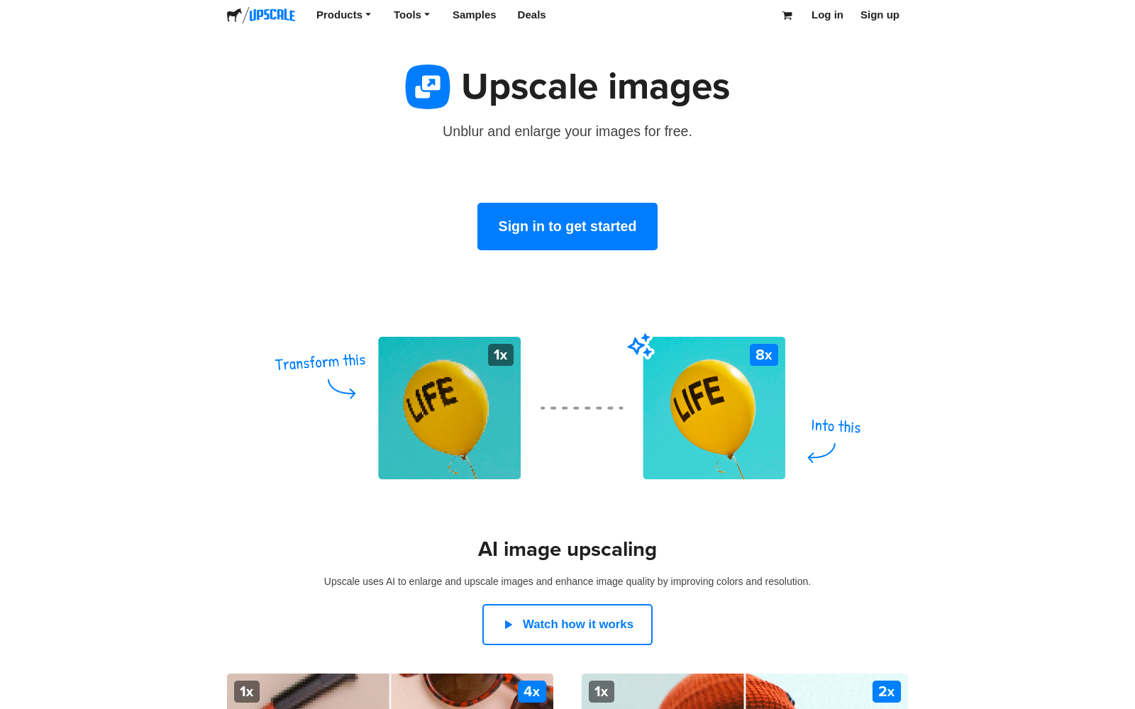 Upscale images for free | Upscale by Sticker Mule