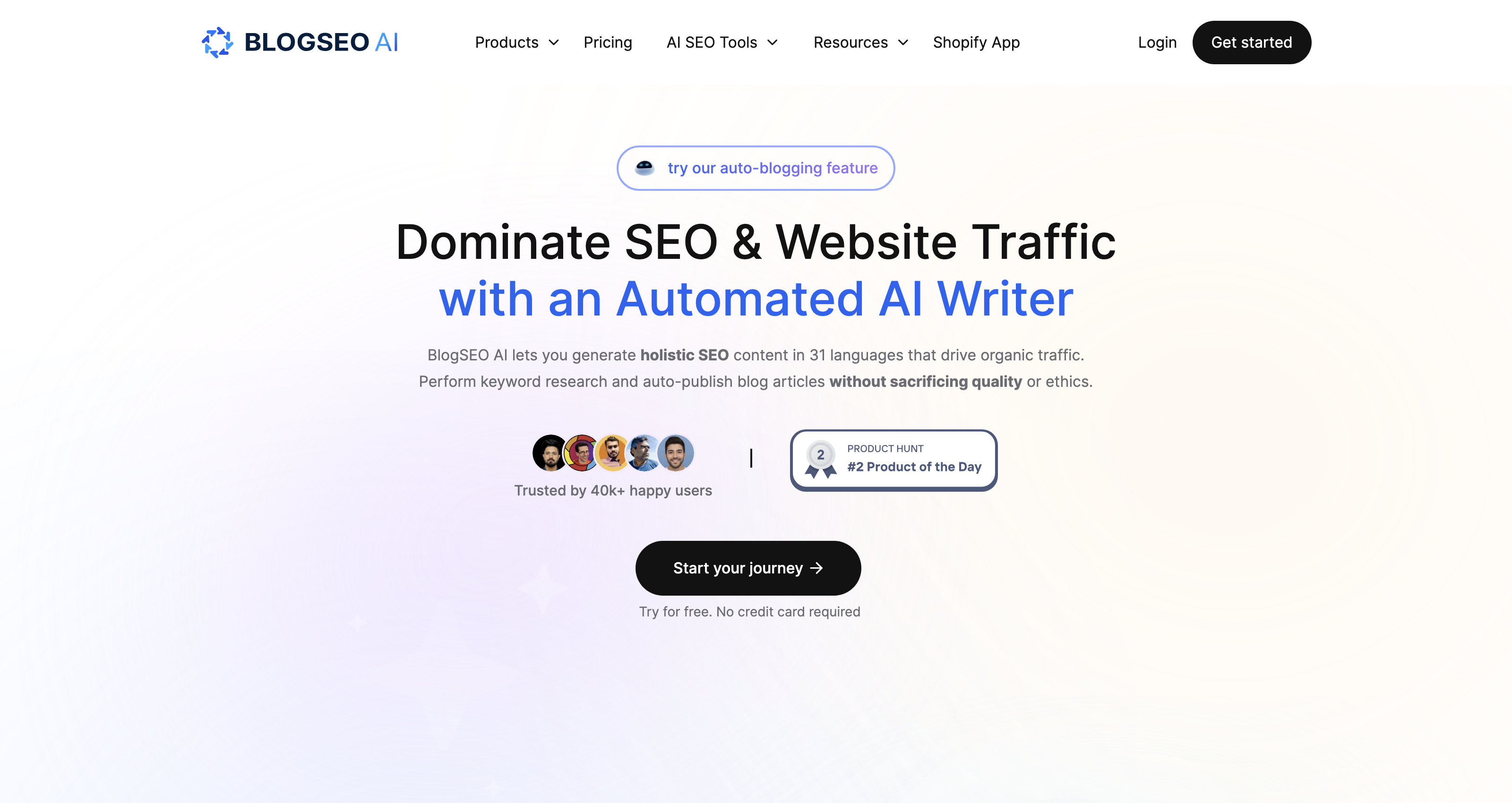 BlogSEO AI