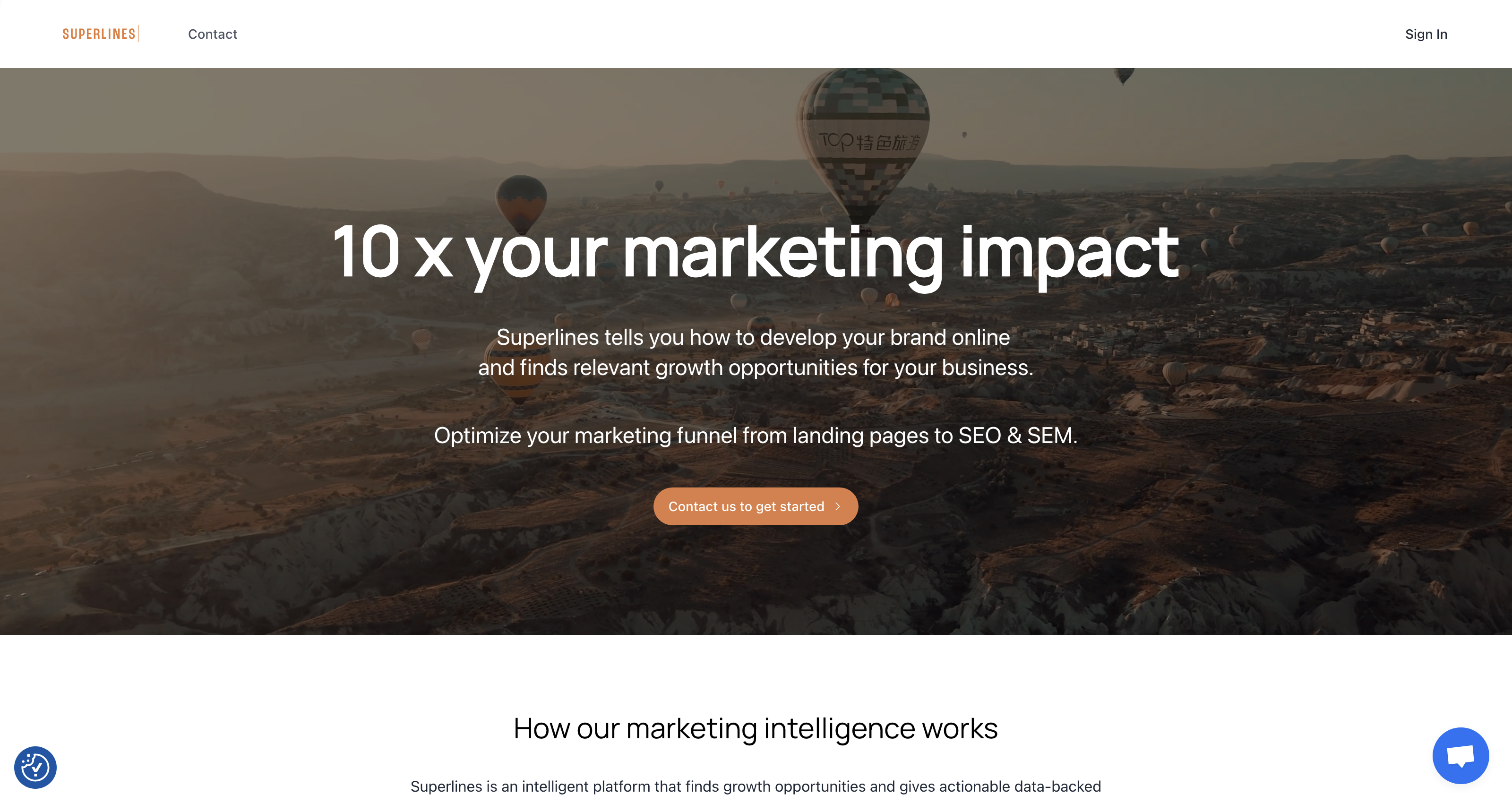 Superlines - The intelligent marketing platform