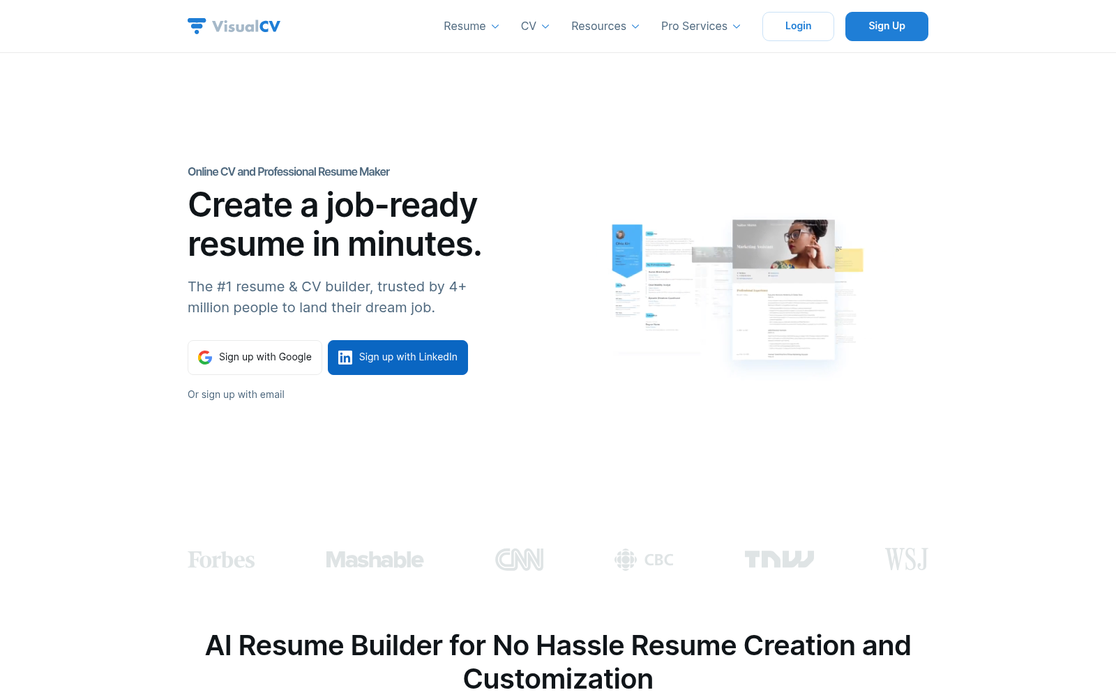 VisualCV